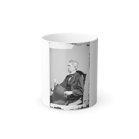 Portrait of Secretary of State William H. Seward, Officer of the United States Government (U.S. Civil War) Color Morphing Mug 11oz-11oz-The Sticker Space