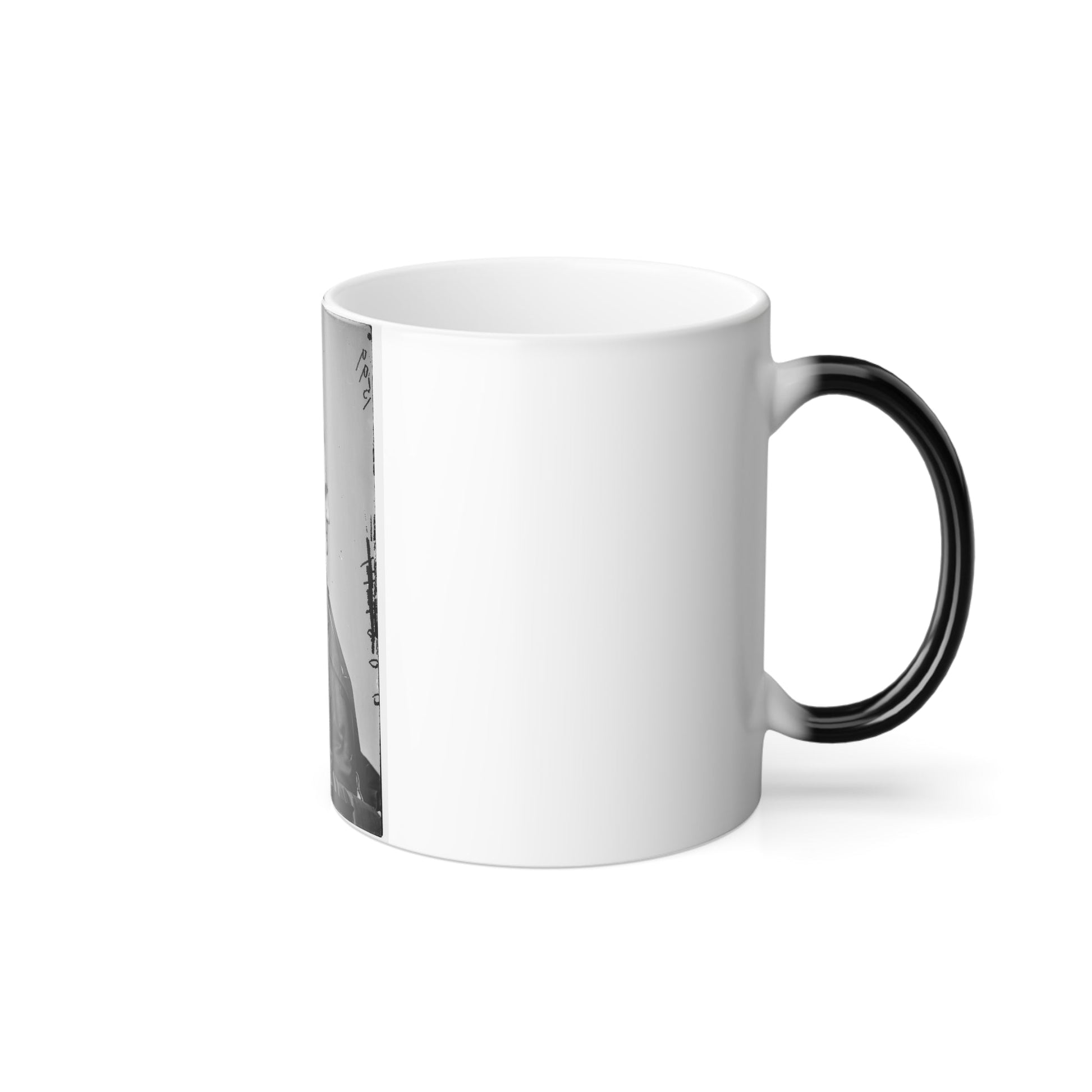 Portrait of Secretary of War Simon Cameron, Officer of the United States Government (U.S. Civil War) Color Morphing Mug 11oz-11oz-The Sticker Space