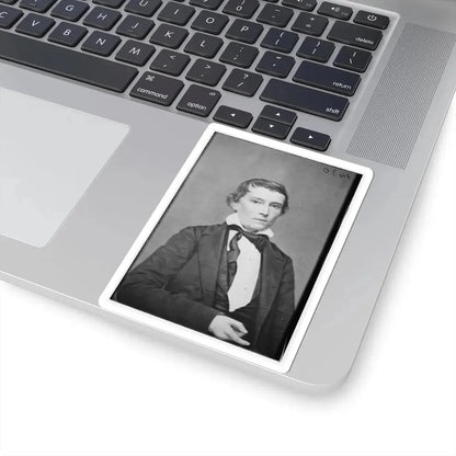 Portrait of Vice President Alexander Stephens, Officer of the Confederate States Government (U.S. Civil War) STICKER Vinyl Kiss-Cut Decal - The Sticker Space