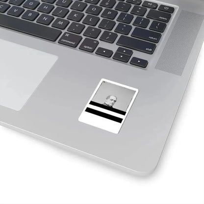 Portrait of Vice President Hannibal Hamlin, Officer of the United States Government (U.S. Civil War) STICKER Vinyl Kiss-Cut Decal - The Sticker Space