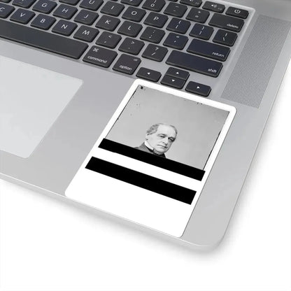 Portrait of Vice President Hannibal Hamlin, Officer of the United States Government (U.S. Civil War) STICKER Vinyl Kiss-Cut Decal - The Sticker Space