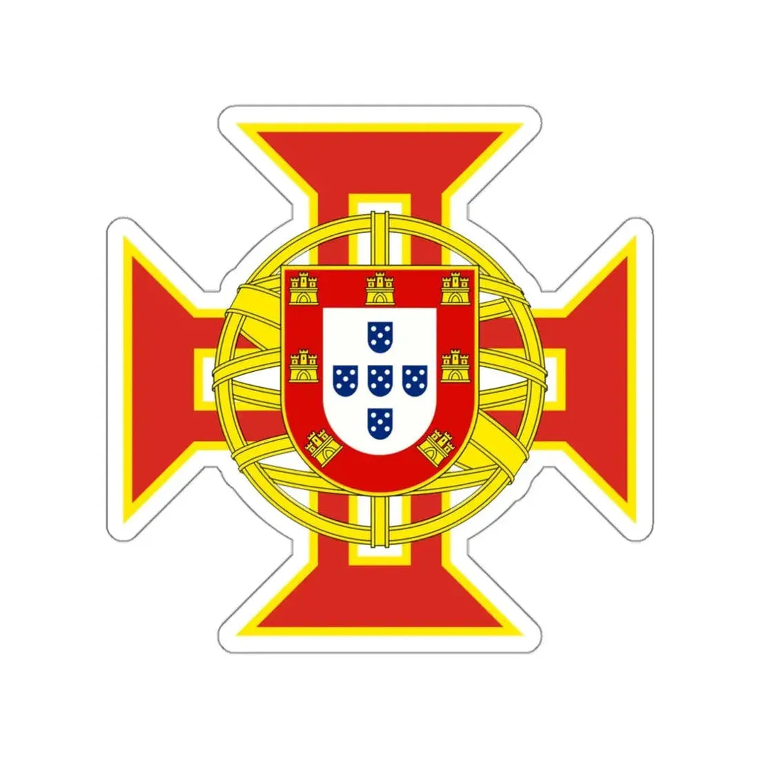 Portugal Order of the Colonial Empire STICKER Vinyl Die-Cut Decal 3 Inch - The Sticker Space