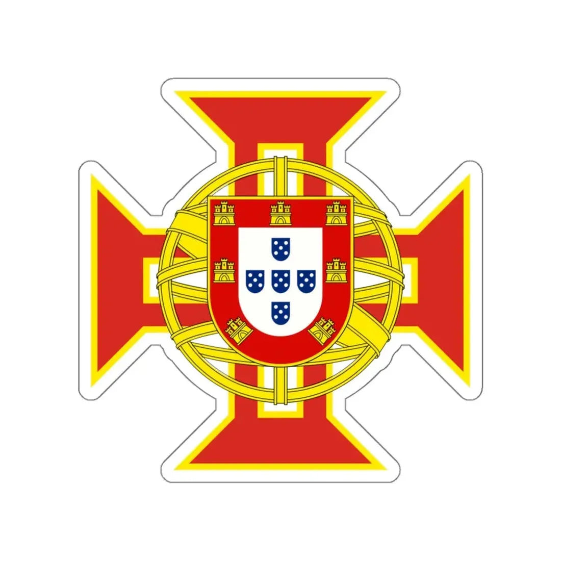 Portugal Order of the Colonial Empire STICKER Vinyl Die-Cut Decal 6 Inch - The Sticker Space