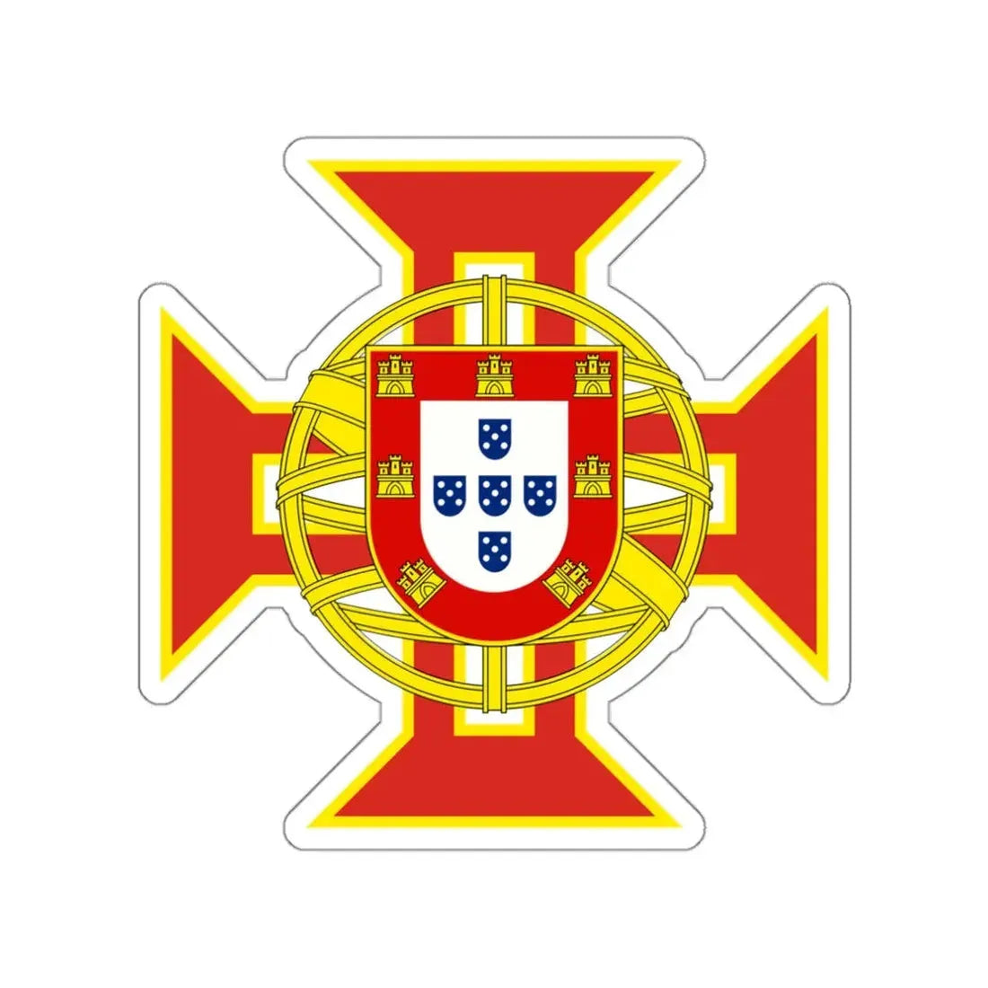 Portugal Order of the Colonial Empire STICKER Vinyl Die-Cut Decal - The Sticker Space