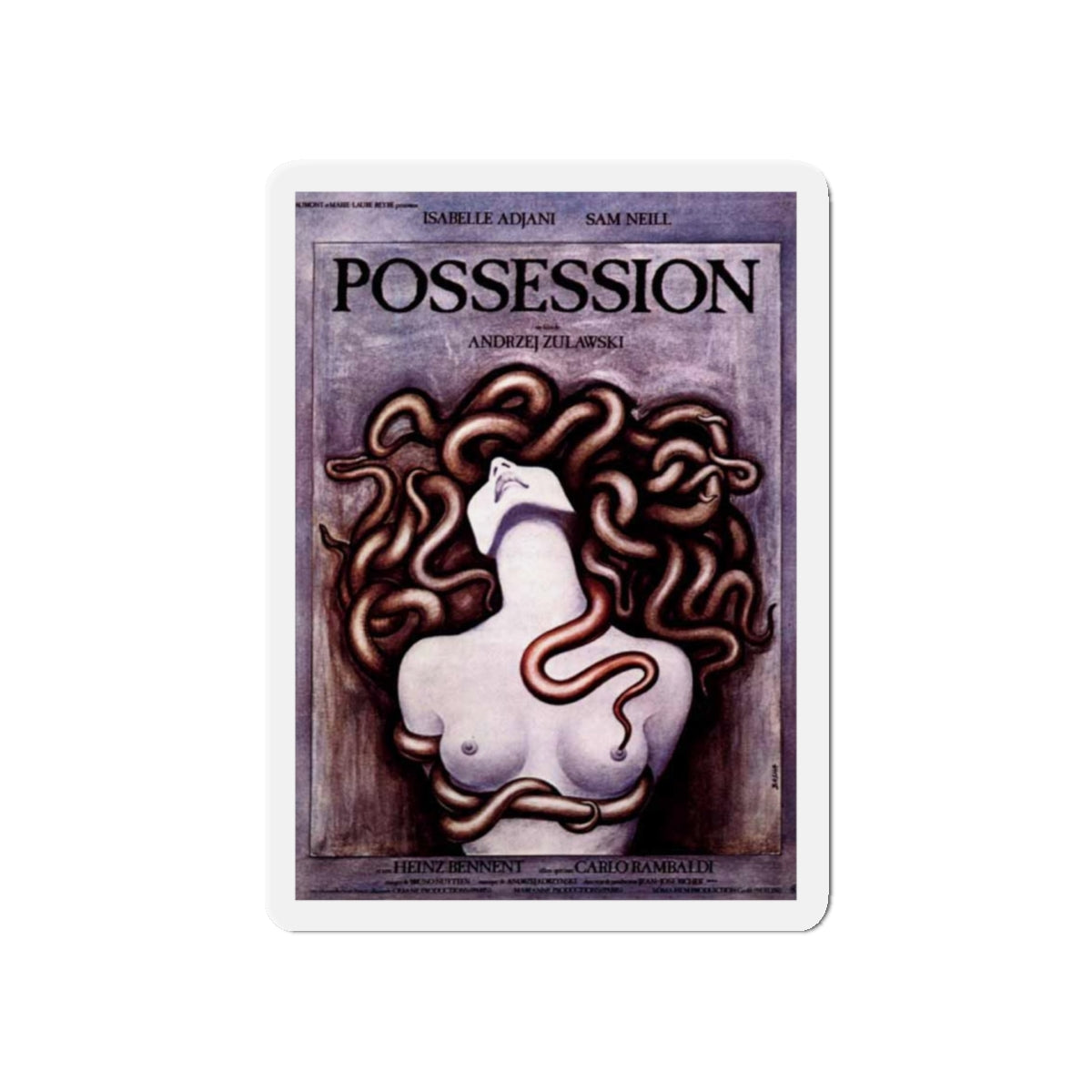 POSSESSION 1981 Movie Poster - Refrigerator Magnet-5" x 5"-The Sticker Space