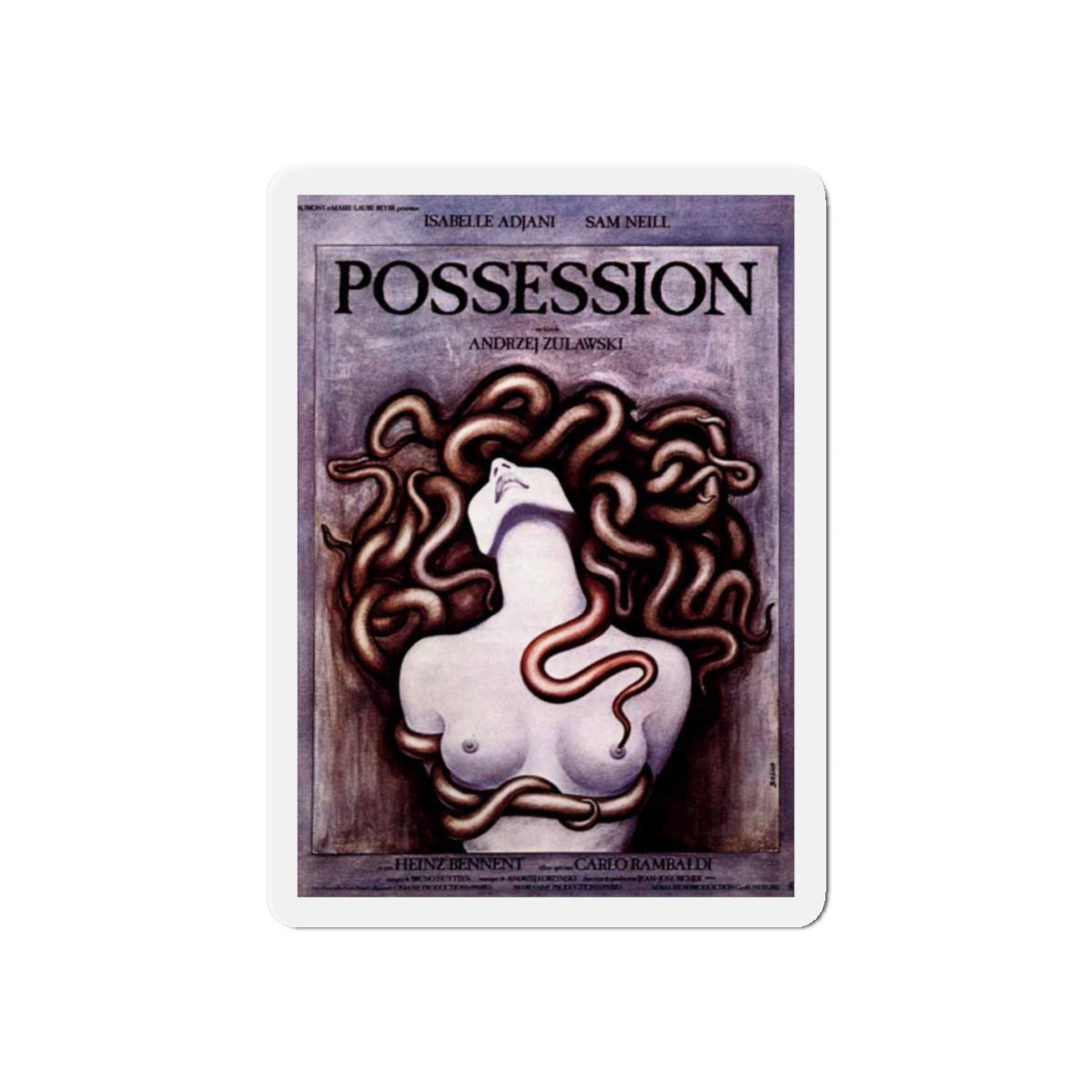 POSSESSION 1981 Movie Poster - Refrigerator Magnet-6" × 6"-The Sticker Space