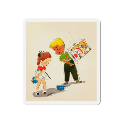 Post Toasties Corn Flake advertisement (Magazine Illustration) Refrigerator Magnet - The Sticker Space