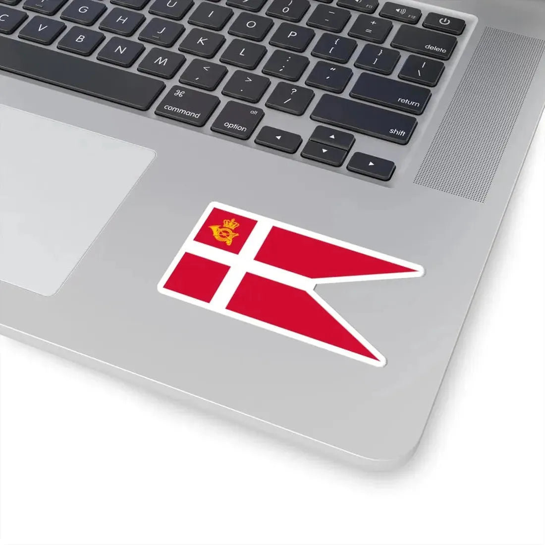 Postal Flag of Denmark (Denmark) STICKER Vinyl Kiss-Cut Decal - The Sticker Space