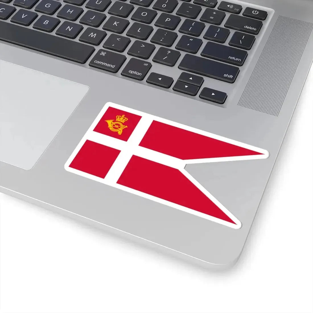 Postal Flag of Denmark (Denmark) STICKER Vinyl Kiss-Cut Decal - The Sticker Space