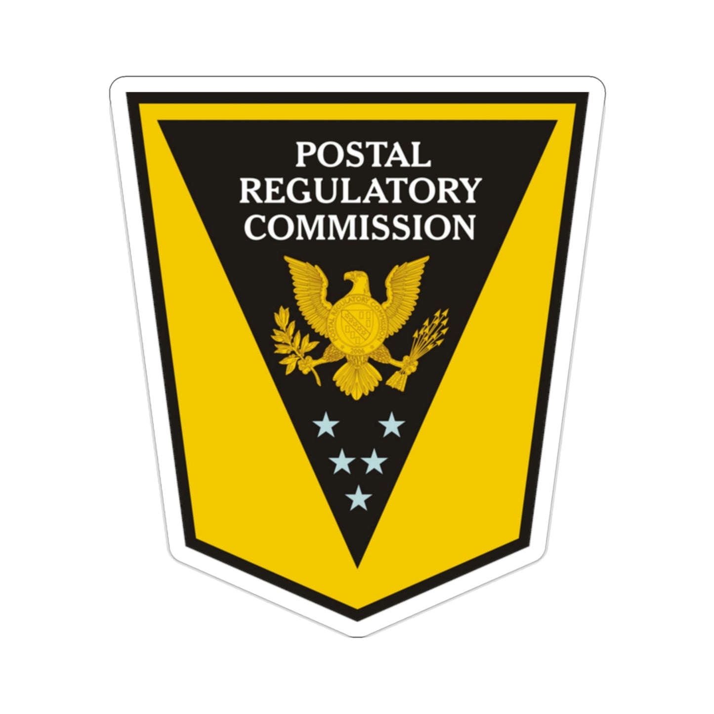 Postal Regulatory Commission STICKER Vinyl Die-Cut Decal-2 Inch-The Sticker Space