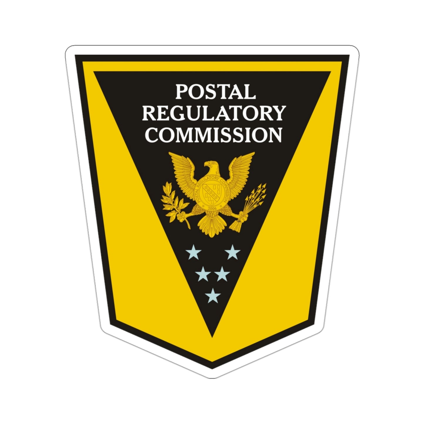 Postal Regulatory Commission STICKER Vinyl Die-Cut Decal-3 Inch-The Sticker Space
