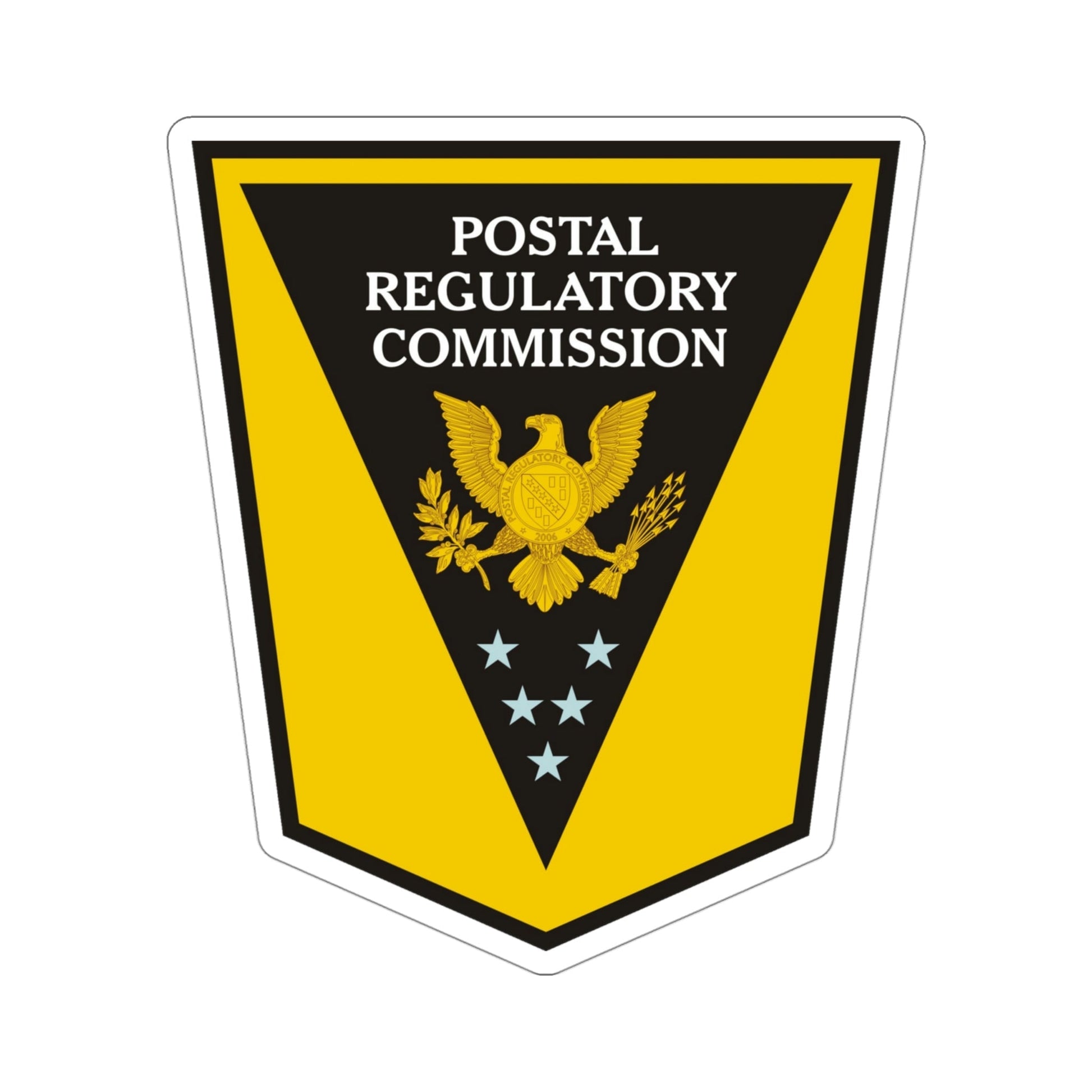 Postal Regulatory Commission STICKER Vinyl Die-Cut Decal-4 Inch-The Sticker Space
