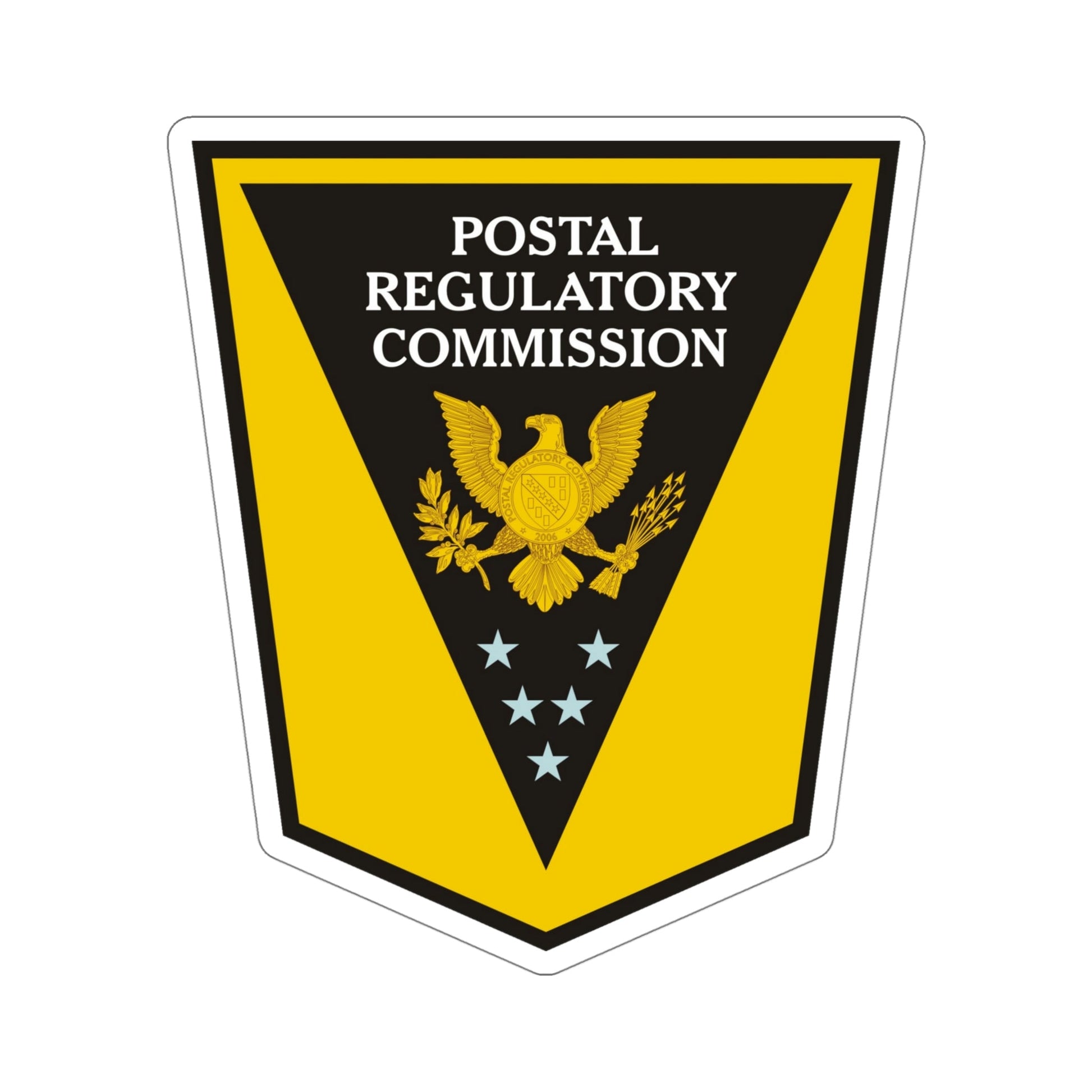 Postal Regulatory Commission STICKER Vinyl Die-Cut Decal-5 Inch-The Sticker Space