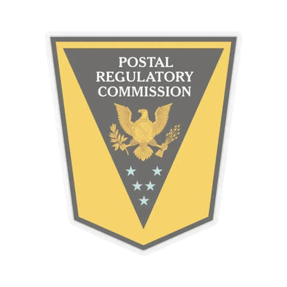 Postal Regulatory Commission - STICKER Vinyl Kiss-Cut Decal 2 Inch Transparent - The Sticker Space