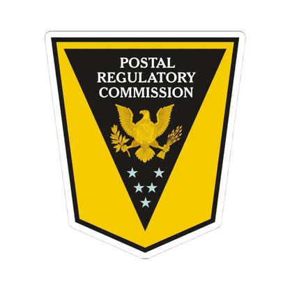 Postal Regulatory Commission - STICKER Vinyl Kiss-Cut Decal 4 Inch White - The Sticker Space