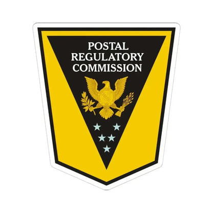 Postal Regulatory Commission - STICKER Vinyl Kiss-Cut Decal 6 Inch White - The Sticker Space