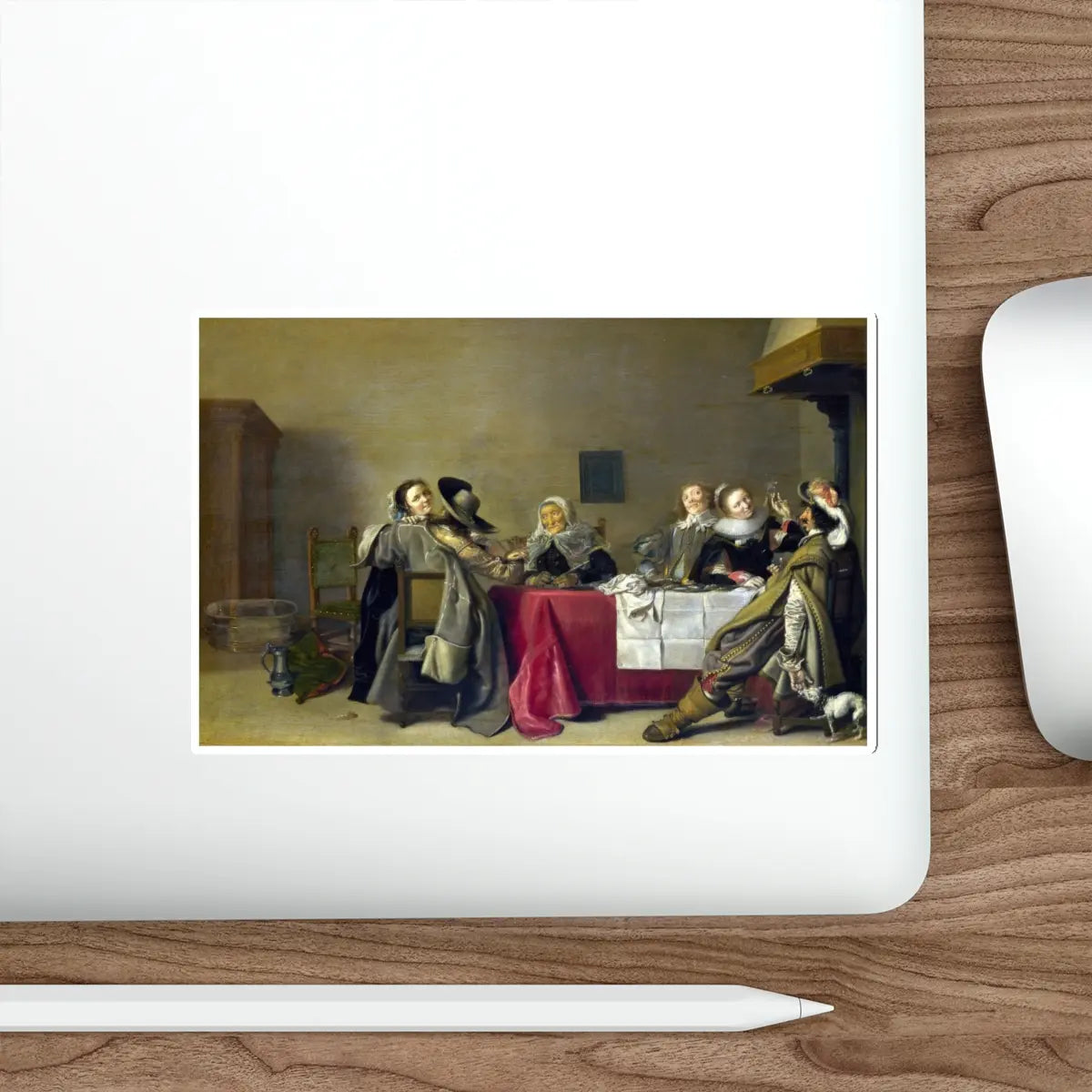 SKU:23309692416072516338 Sticker types:White Shape:Die-Cut Sizes:6" × 6"