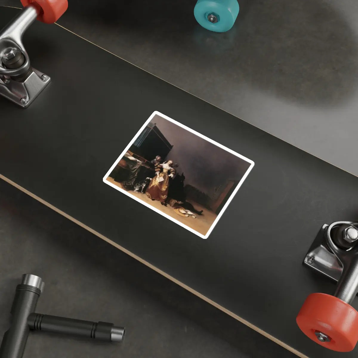 SKU:20308815436616989744 Sticker types:White Shape:Die-Cut Sizes:5" × 5"