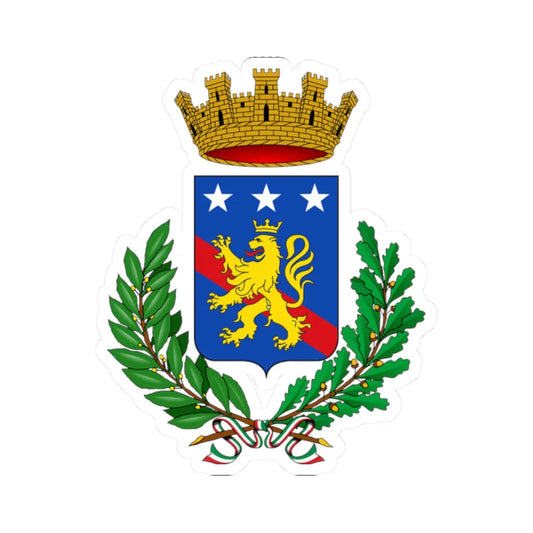 Potenza-Stemma (Italy) (Coat of Arms) STICKER Vinyl Kiss-Cut Decal 2 Inch White - The Sticker Space