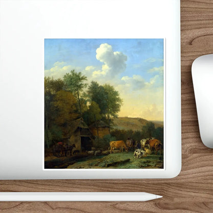 SKU:27719983037299611253 Sticker types:White Shape:Die-Cut Sizes:6" × 6"