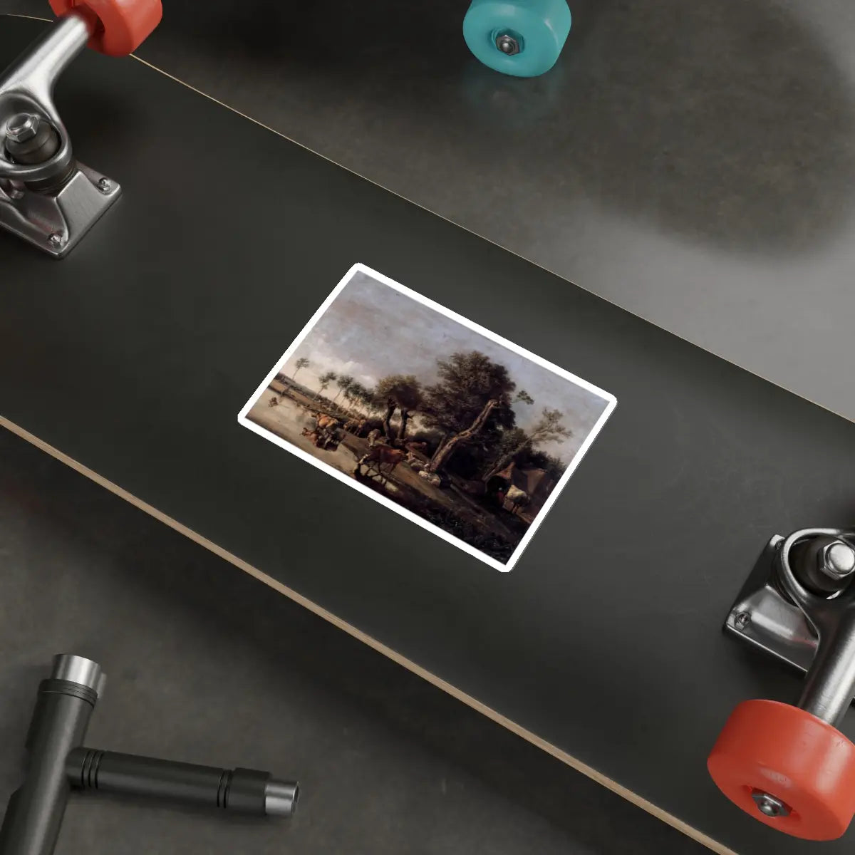 SKU:13357558638458308881 Sticker types:White Shape:Die-Cut Sizes:5" × 5"