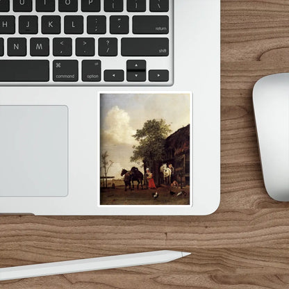SKU:44360749365960181400 Sticker types:White Shape:Die-Cut Sizes:4" × 4"