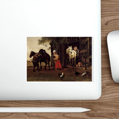 SKU:20539998716030641589 Sticker types:White Shape:Die-Cut Sizes:5" × 5"