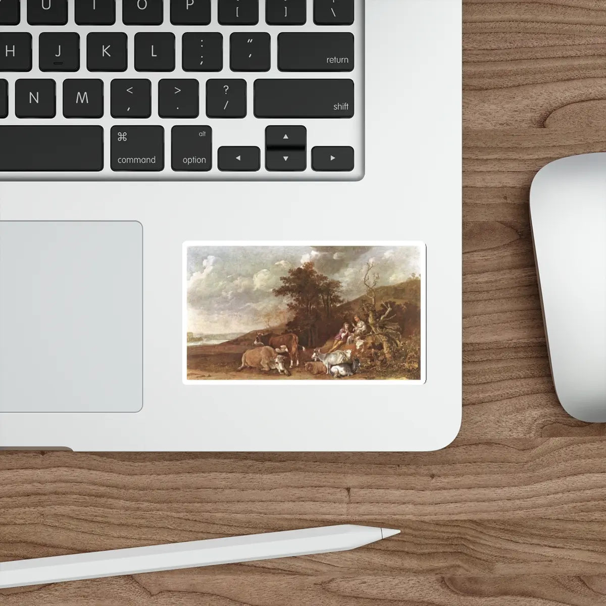 SKU:25323557828690861755 Sticker types:White Shape:Die-Cut Sizes:4" × 4"