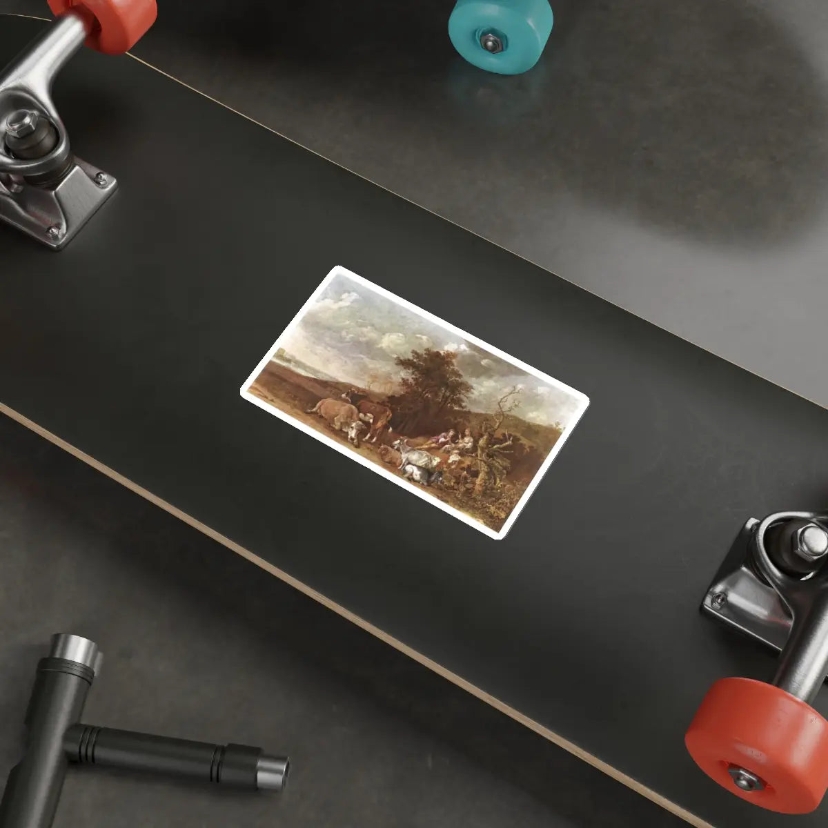 SKU:28282958118110572267 Sticker types:White Shape:Die-Cut Sizes:5" × 5"