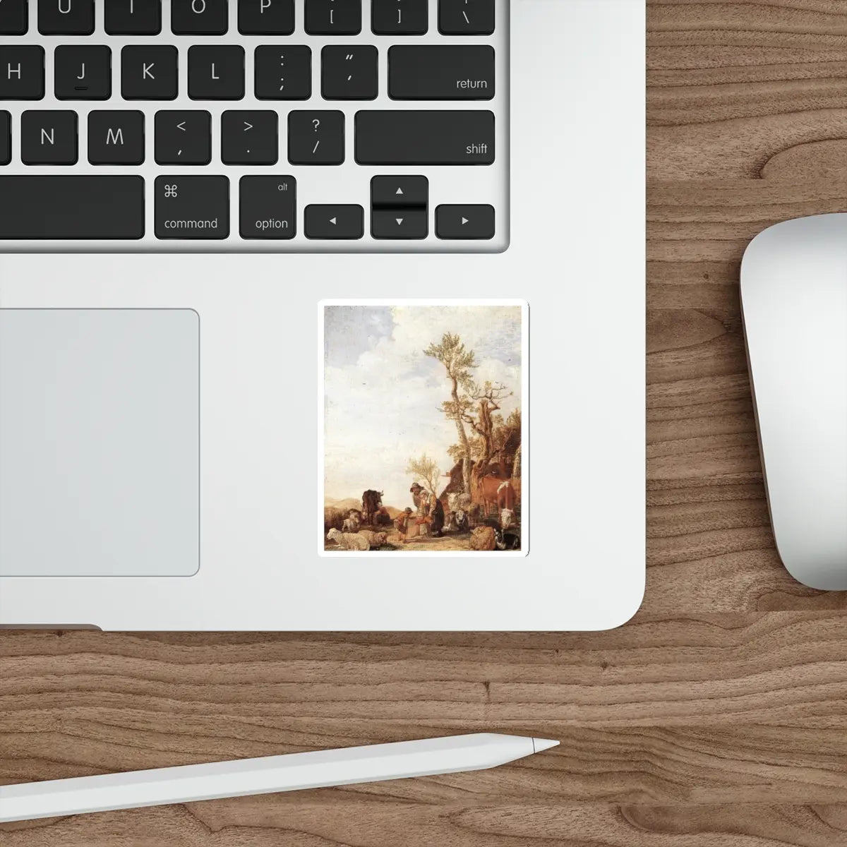 SKU:17634801433922744421 Sticker types:White Shape:Die-Cut Sizes:3" × 3"