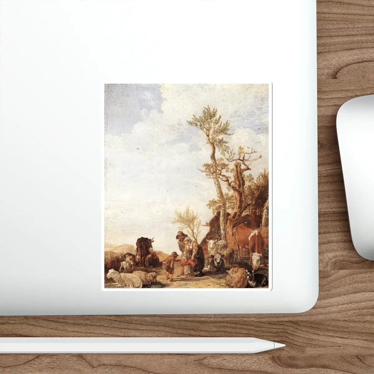 SKU:32813926159685692401 Sticker types:White Shape:Die-Cut Sizes:5" × 5"