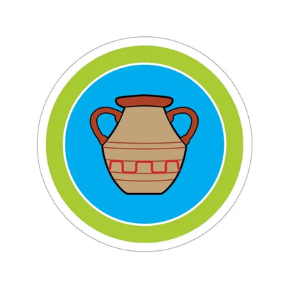Pottery (Boy Scouts Merit Badge) STICKER Vinyl Die-Cut Decal 4 Inch - The Sticker Space