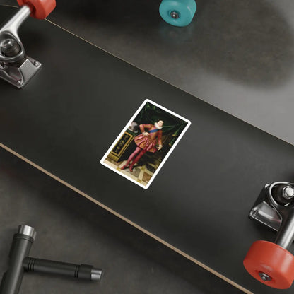 SKU:33242841601531900132 Sticker types:White Shape:Die-Cut Sizes:4" × 4"