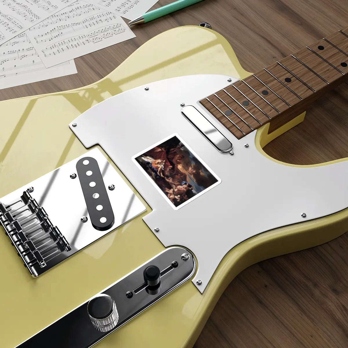 SKU:14176282798355470037 Sticker types:White Shape:Die-Cut Sizes:3" × 3"