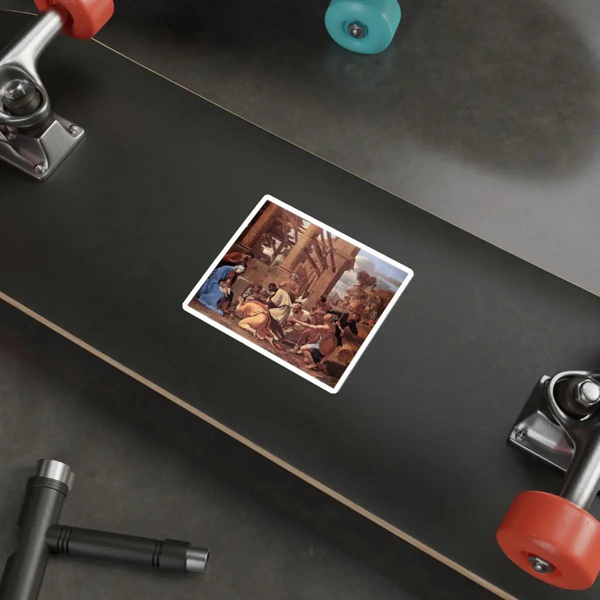 SKU:89649776109200561520 Sticker types:White Shape:Die-Cut Sizes:4" × 4"