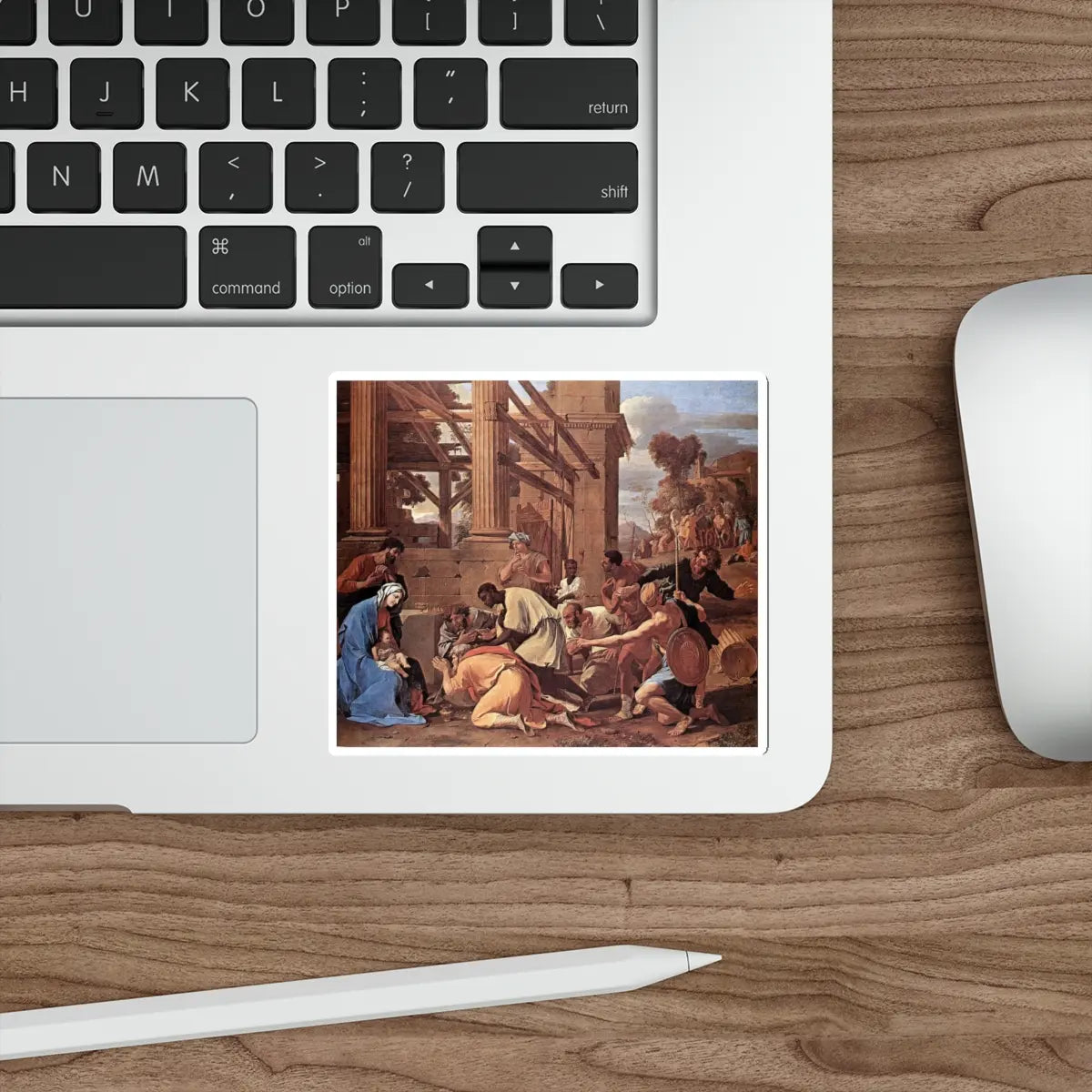 SKU:89649776109200561520 Sticker types:White Shape:Die-Cut Sizes:4" × 4"
