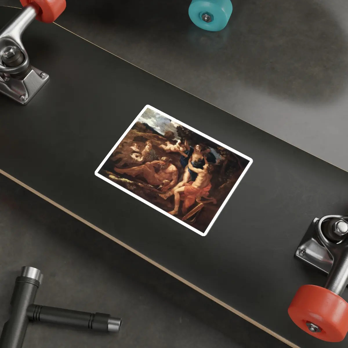 SKU:13578640779390103227 Sticker types:White Shape:Die-Cut Sizes:5" × 5"