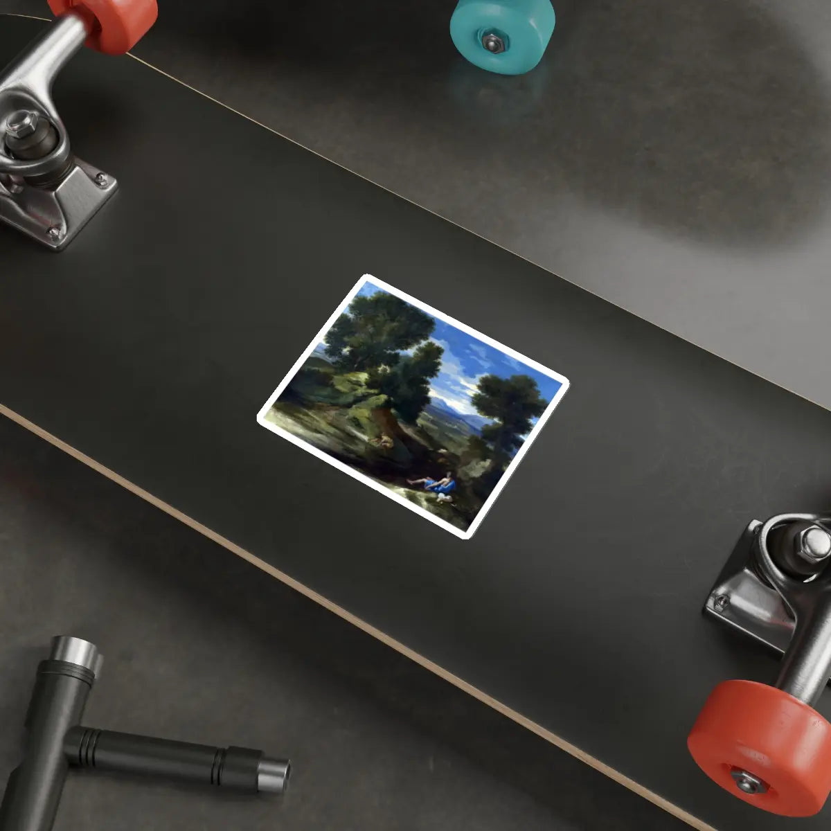 SKU:35140440654211822829 Sticker types:White Shape:Die-Cut Sizes:4" × 4"