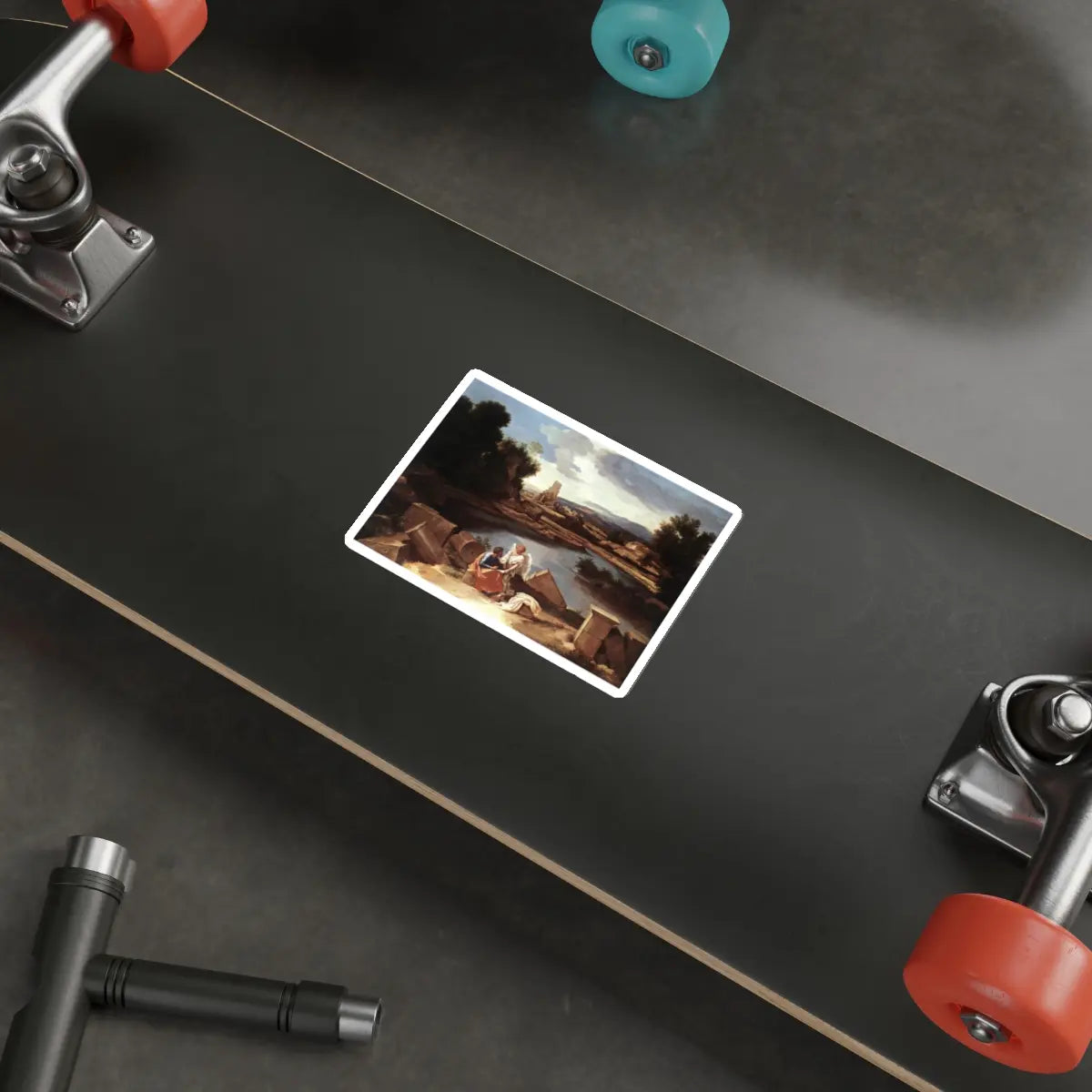 SKU:16727735236579538626 Sticker types:White Shape:Die-Cut Sizes:4" × 4"