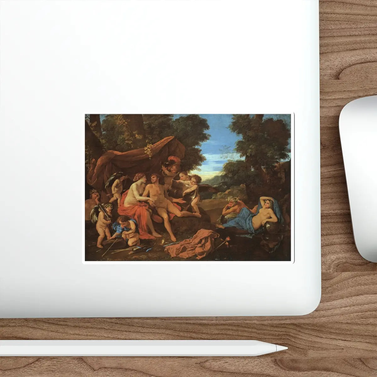 SKU:10350239978113338078 Sticker types:White Shape:Die-Cut Sizes:5" × 5"
