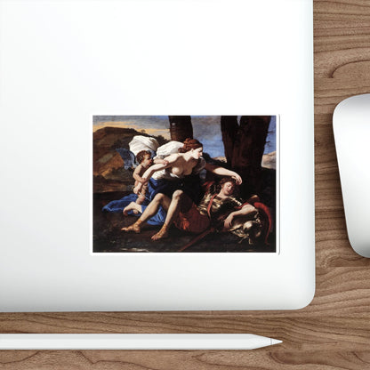 POUSSIN, Nicolas - Rinaldo and Armida (Artwork) STICKER Vinyl Die-Cut Decal-The Sticker Space