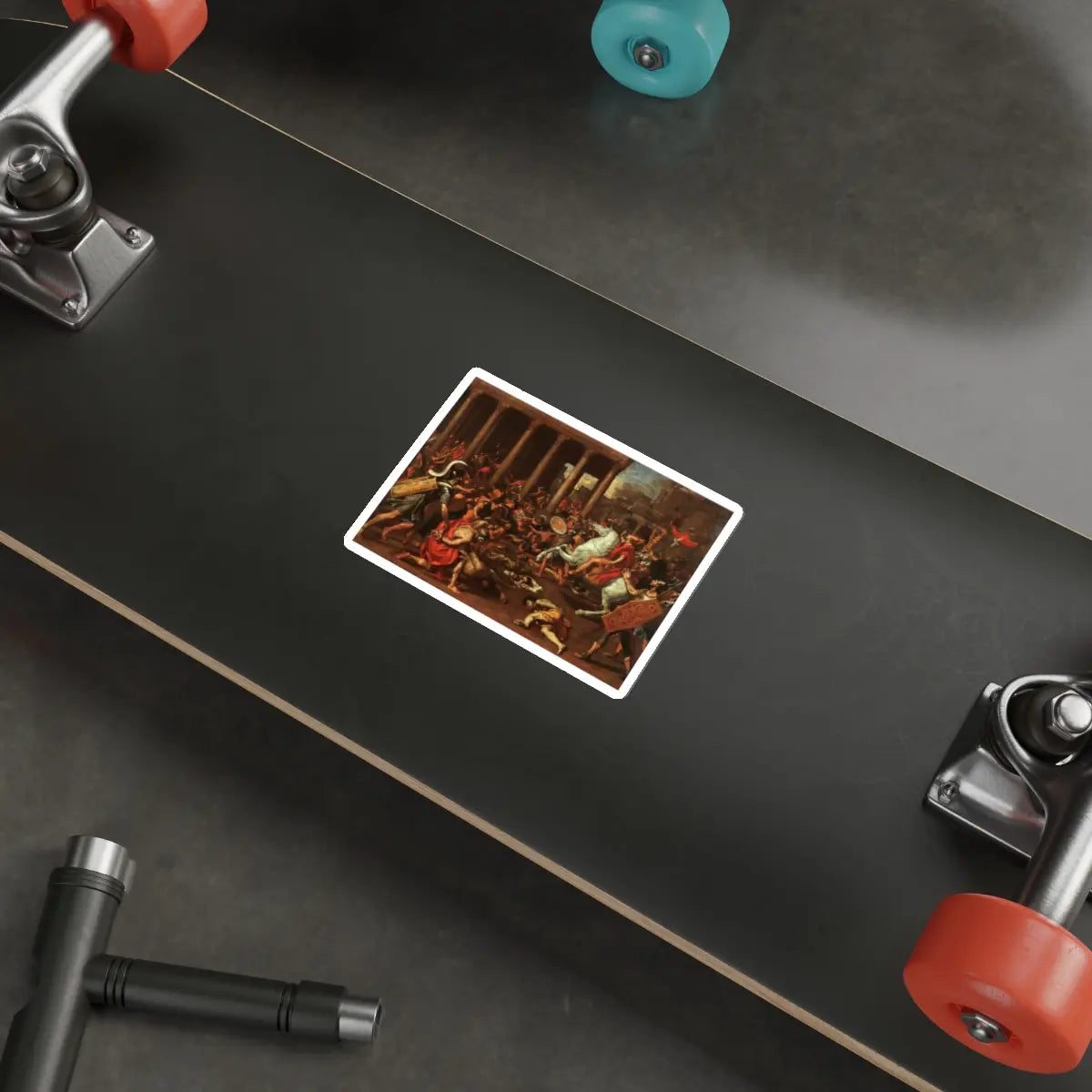 SKU:29144525630441396893 Sticker types:White Shape:Die-Cut Sizes:4" × 4"