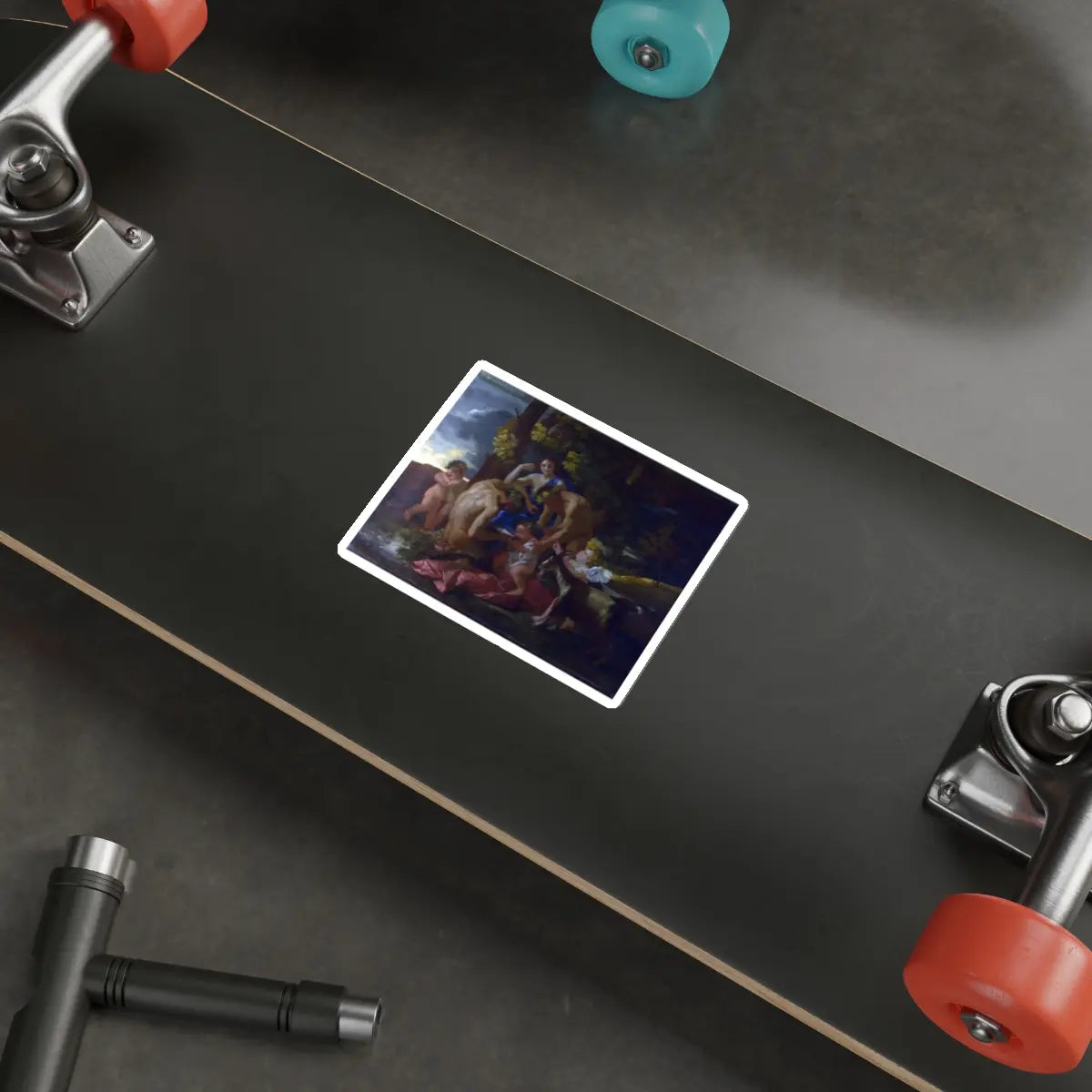 SKU:16126030199734525206 Sticker types:White Shape:Die-Cut Sizes:4" × 4"