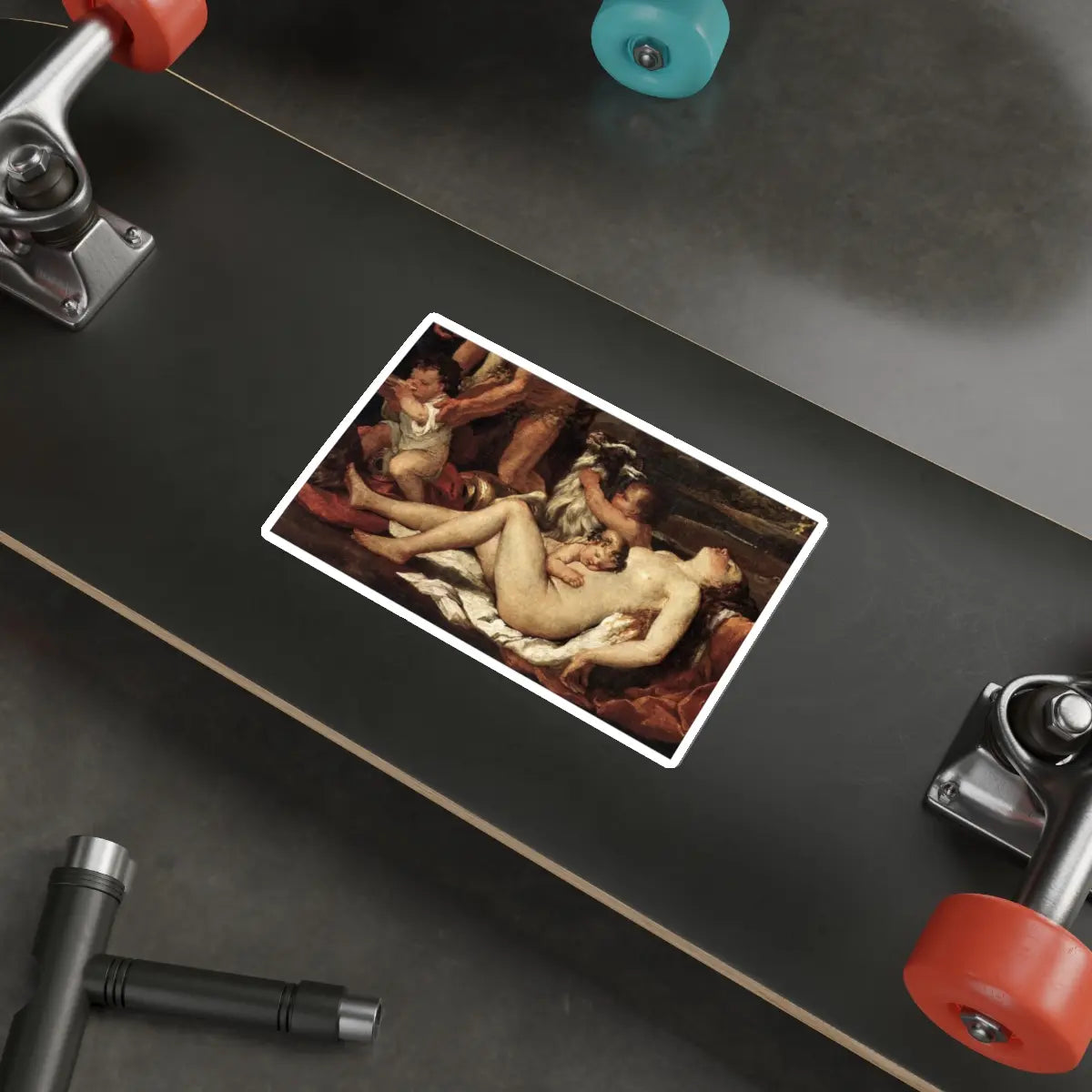 SKU:31778932212652485232 Sticker types:White Shape:Die-Cut Sizes:6" × 6"