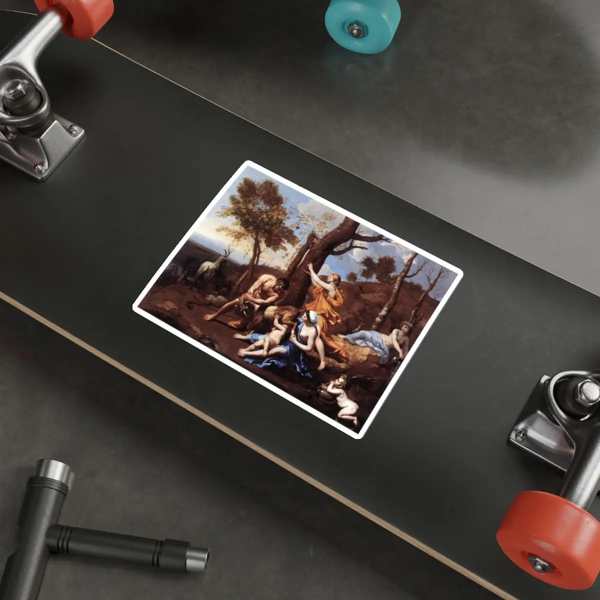 SKU:63129374963163428242 Sticker types:White Shape:Die-Cut Sizes:6" × 6"