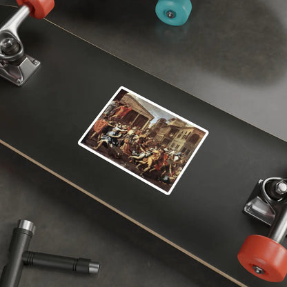 SKU:17853227383610511594 Sticker types:White Shape:Die-Cut Sizes:5" × 5"