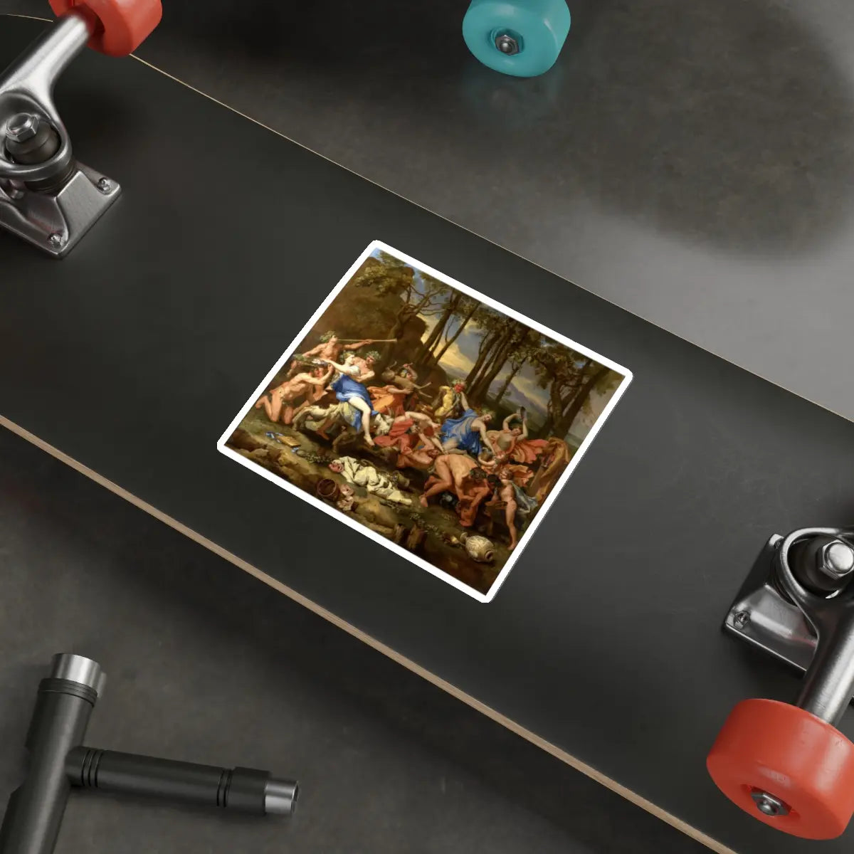 SKU:32850626277241038177 Sticker types:White Shape:Die-Cut Sizes:5" × 5"