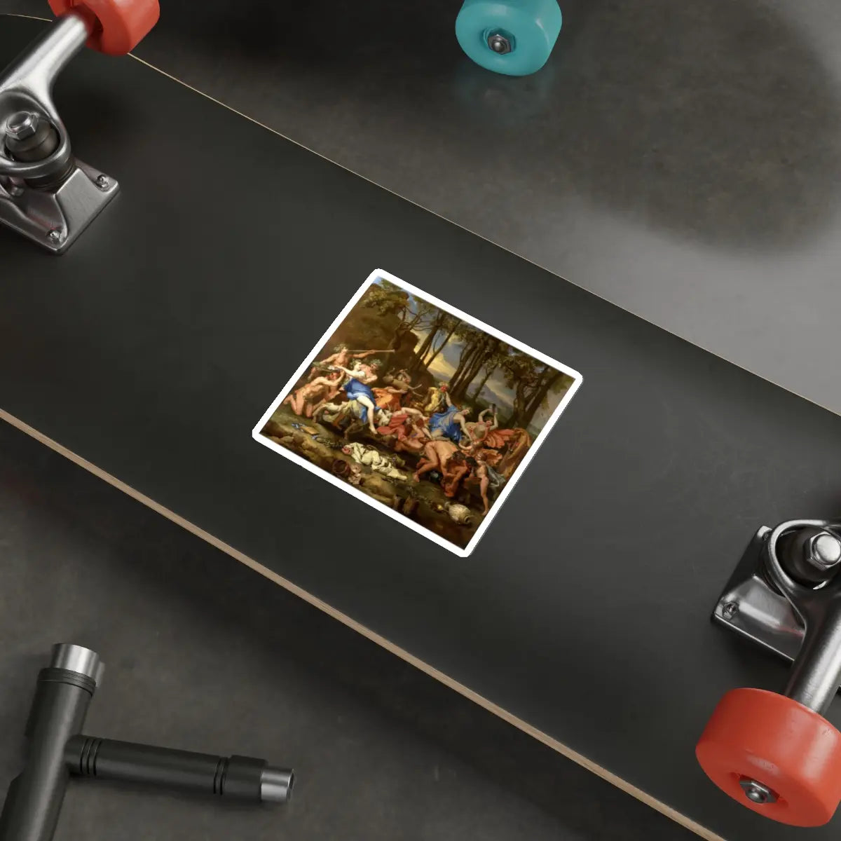 SKU:83695289268829537862 Sticker types:White Shape:Die-Cut Sizes:4" × 4"