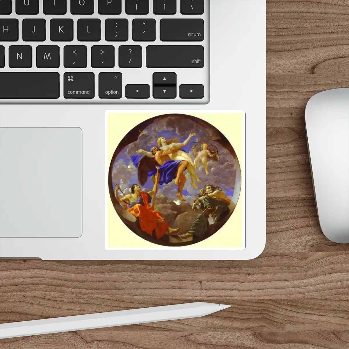 SKU:23058422287317923406 Sticker types:White Shape:Die-Cut Sizes:4" × 4"