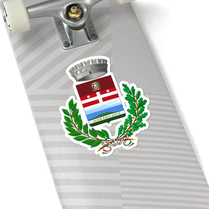 Povegliano-Stemma (Italy) (Coat of Arms) STICKER Vinyl Kiss-Cut Decal - The Sticker Space